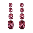 Three-Stone Cushion Drop Earrings - Clear