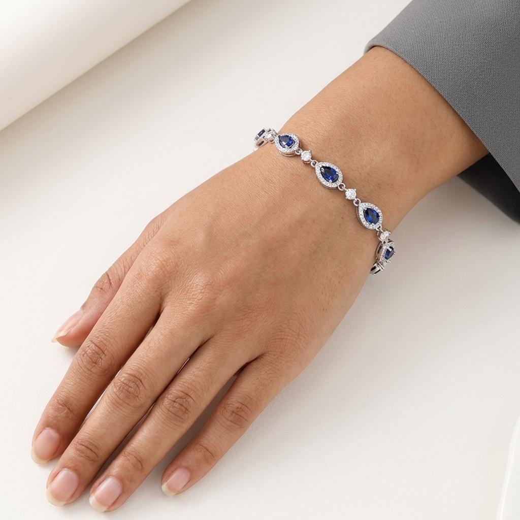 Azul Lumière Bracelet - Blue