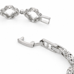 Silver Clover Tennis Bracelet