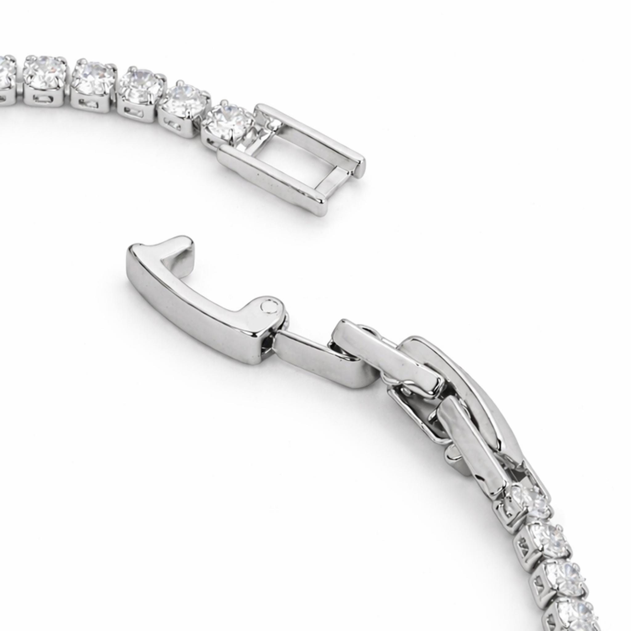 Emerald Solitaire Tennis Bracelet