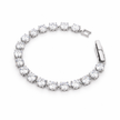 Crystal Rain Tennis Bracelet