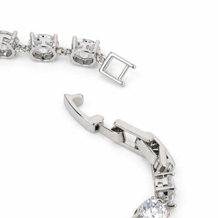 Crystal Rain Tennis Bracelet