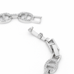 Golden Marina Chain Bracelet - Silver