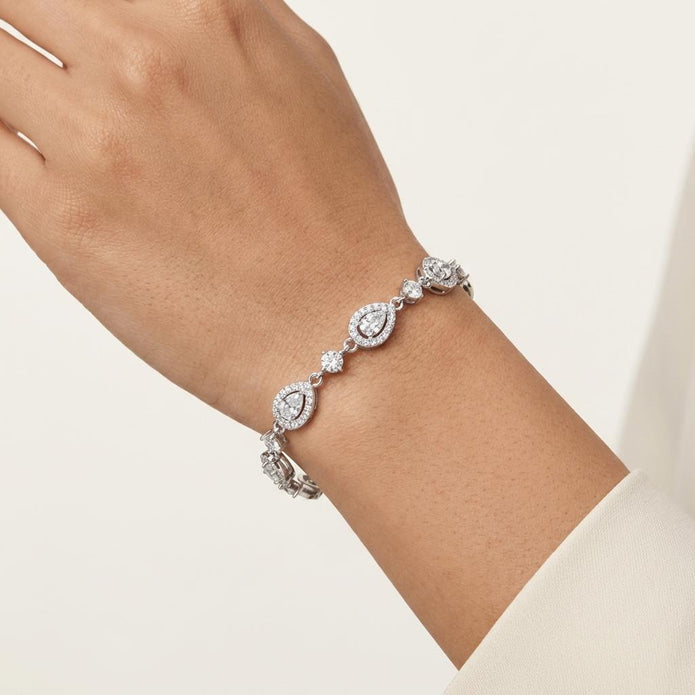 Azul Lumière Bracelet - Silver