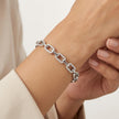 Crystal Box Chain Bracelet