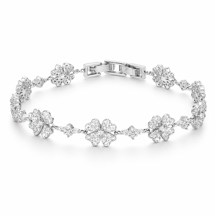 Silver Blossom Bracelet