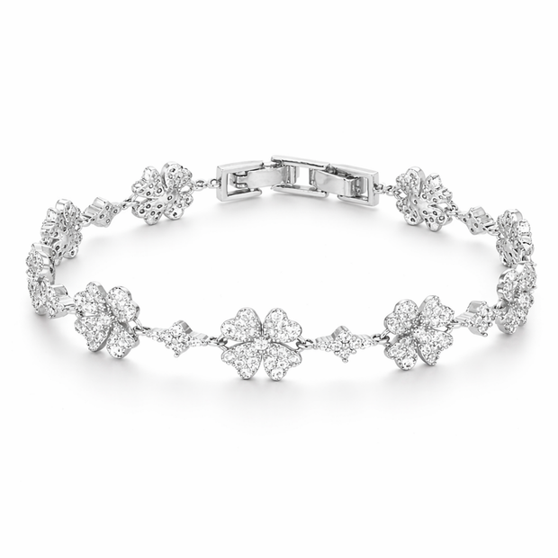Silver Blossom Bracelet