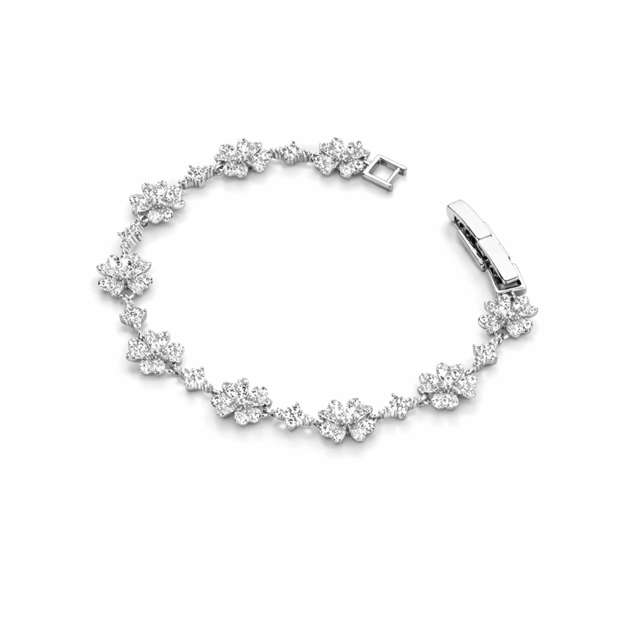 Silver Blossom Bracelet