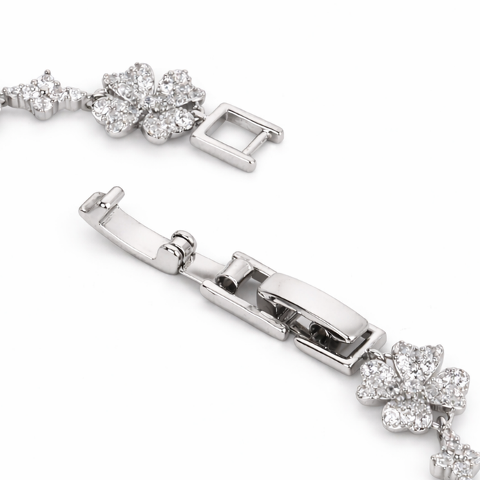 Silver Blossom Bracelet