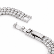 Triple Row Tennis Bracelet