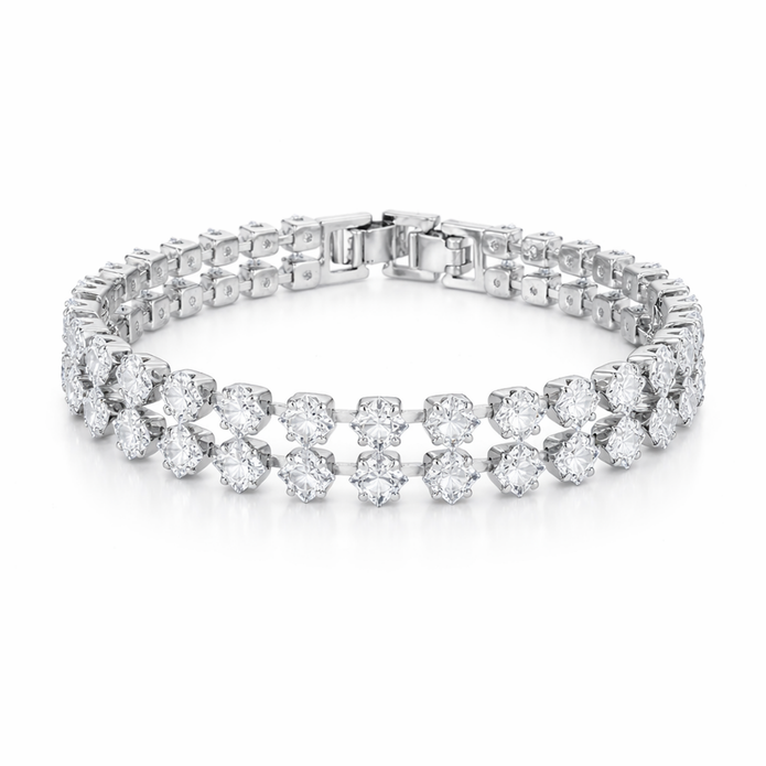 Stardust Double Row Bracelet