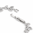 Golden Laurel Leaf Bracelet - Silver