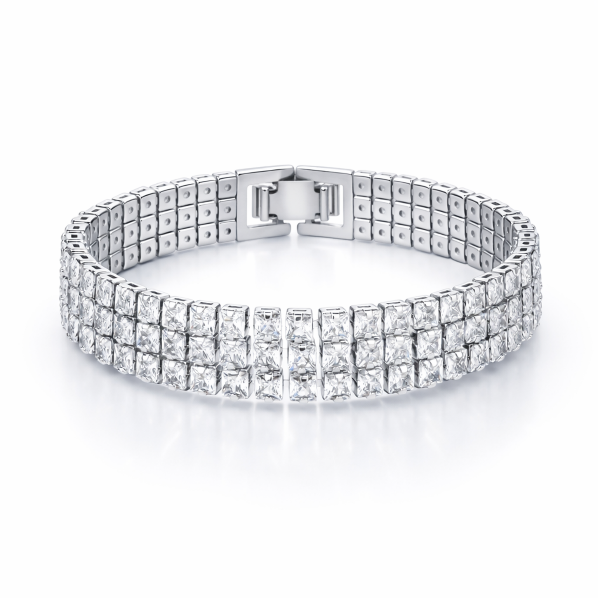 Crystal Crown Bracelet
