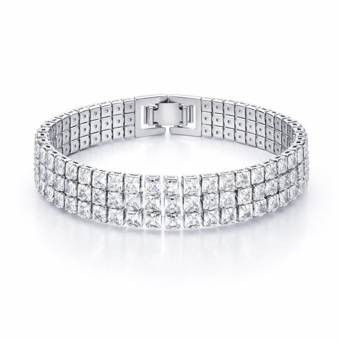 Crystal Crown Bracelet