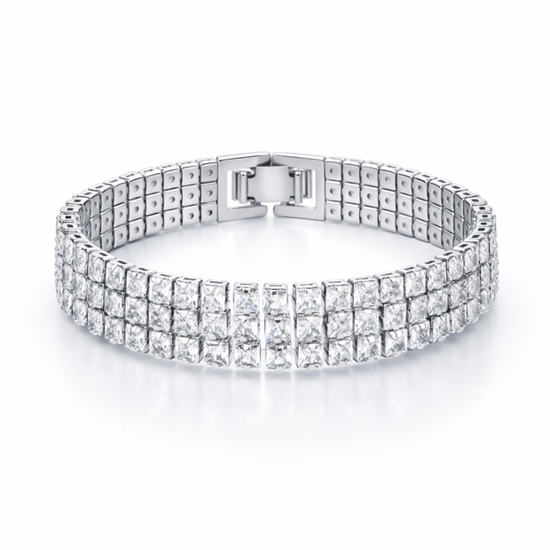 Crystal Crown Bracelet