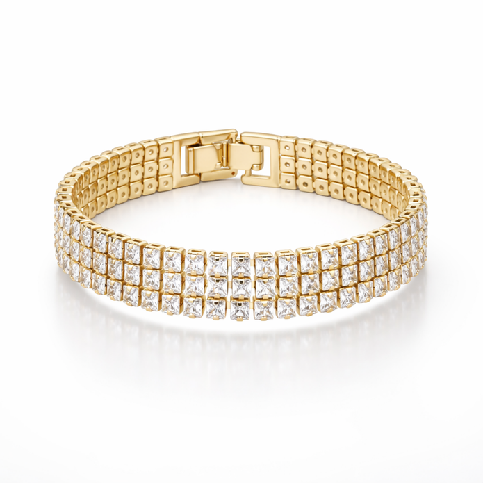 Golden Crown Bracelet