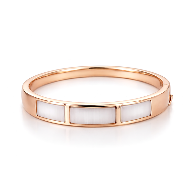 Ivory Inlay Bangle