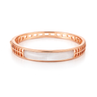 Pearl Grid Cuff Bangle