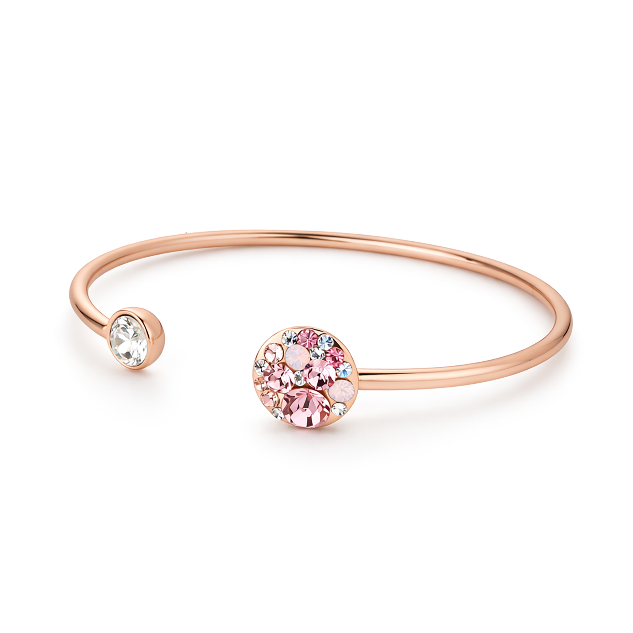 Blush Bloom Cuff - Ruby Pink