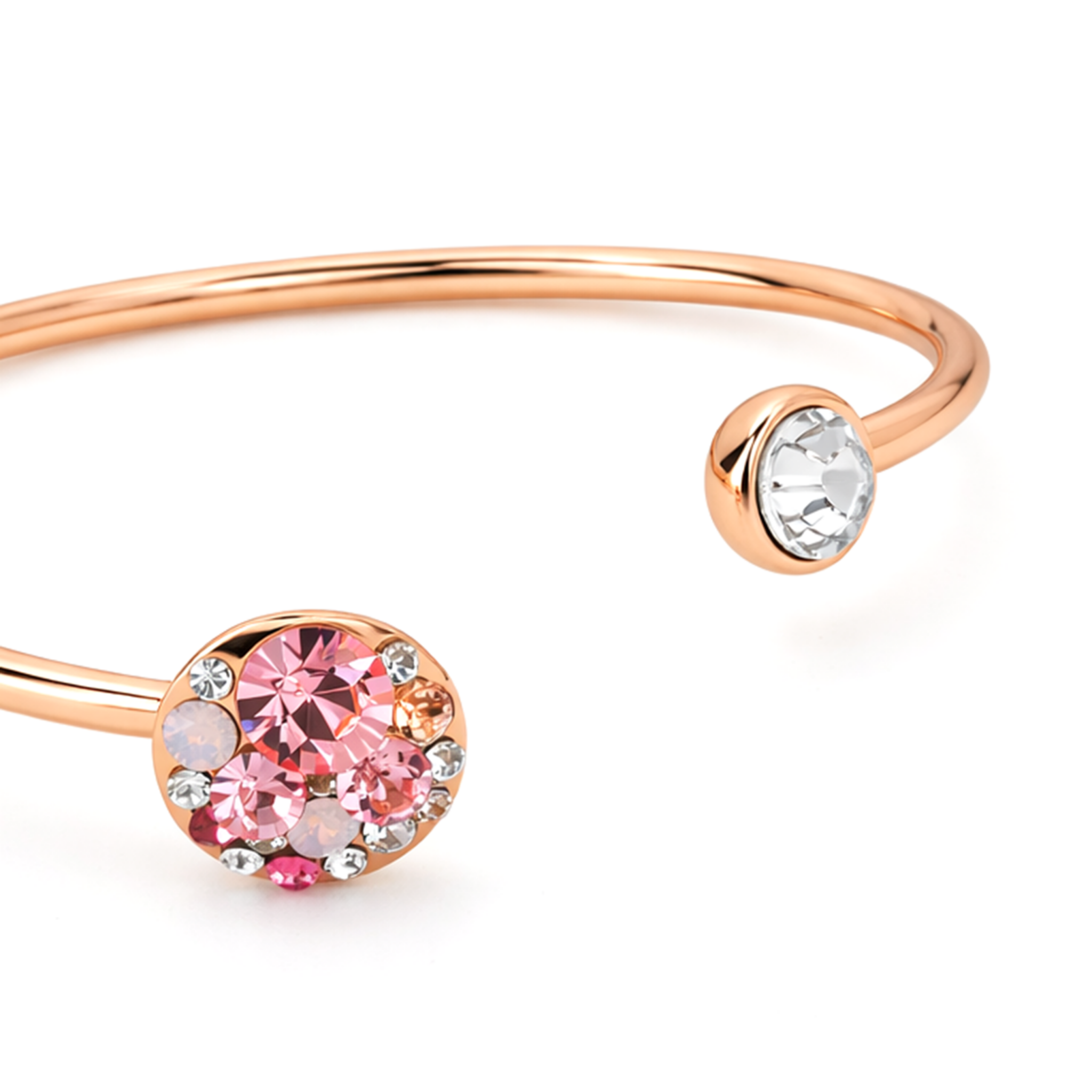 Blush Bloom Cuff - Ruby Pink
