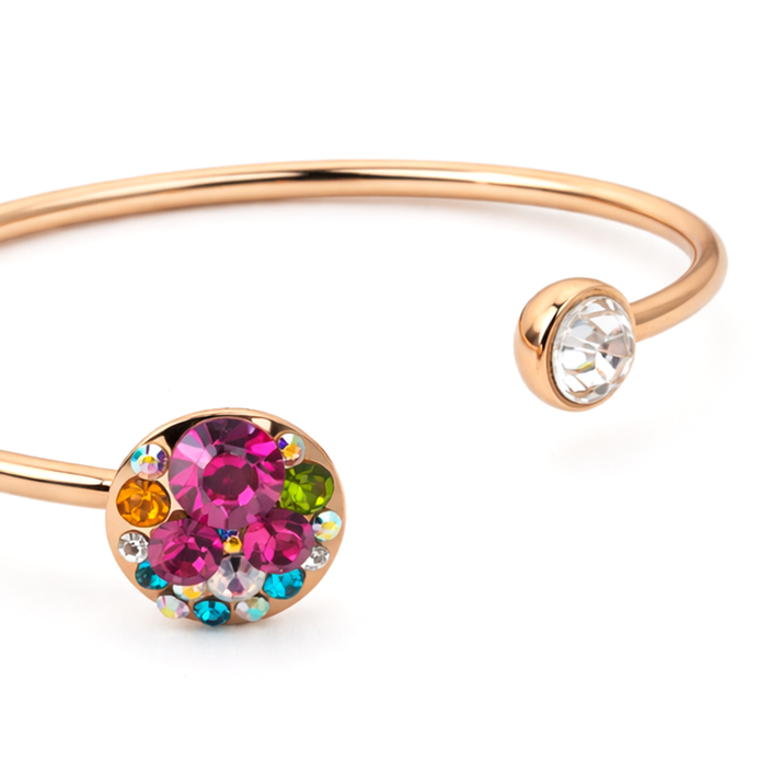 Blush Bloom Cuff - Rose pink
