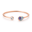 Blush Bloom Cuff - Ruby Pink