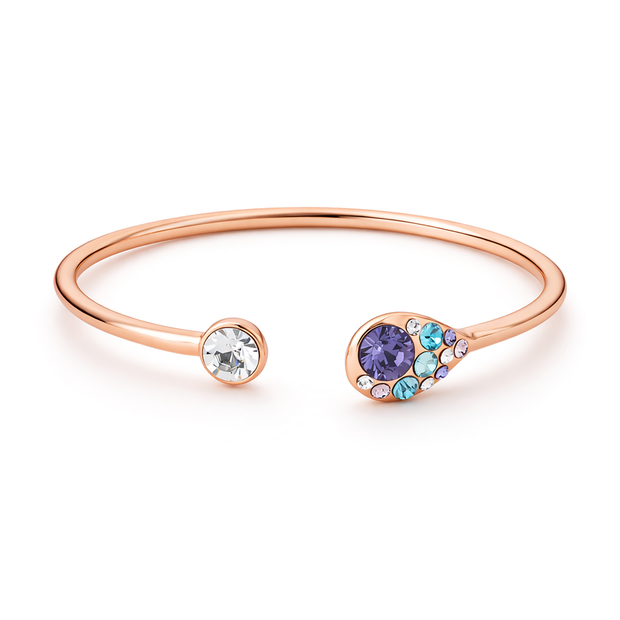 Blush Bloom Cuff - Ruby Pink