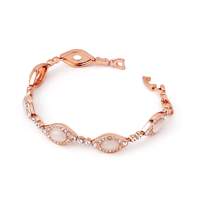 Blush Marquise Tennis Bracelet
