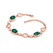 Forest Emerald Orbit Bracelet
