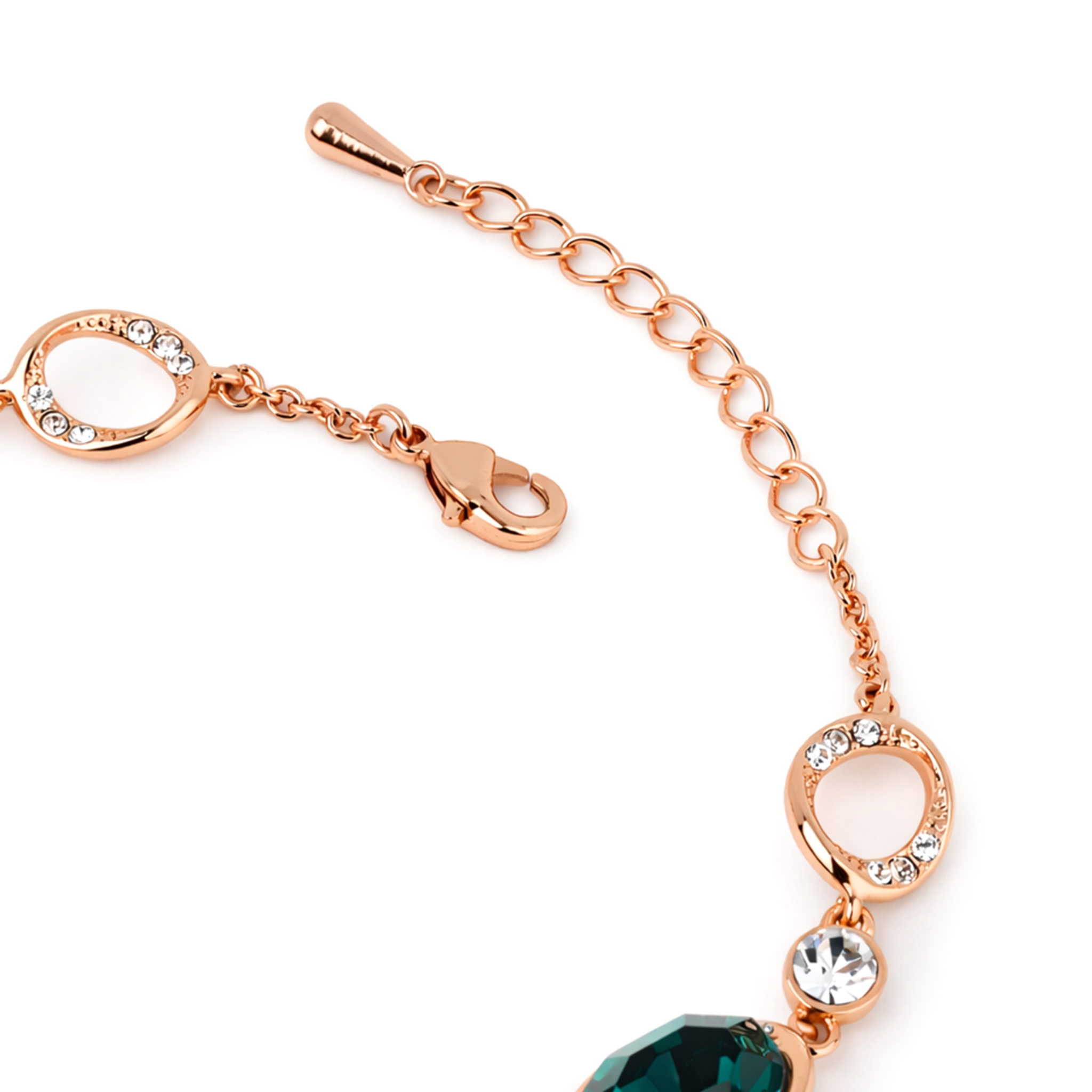 Forest Emerald Orbit Bracelet
