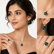 Emerald Radiance Trio - Emerald Green