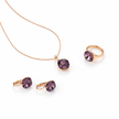 Emerald Radiance Trio - Lavender