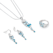 Aqua Cascade Crystal Set