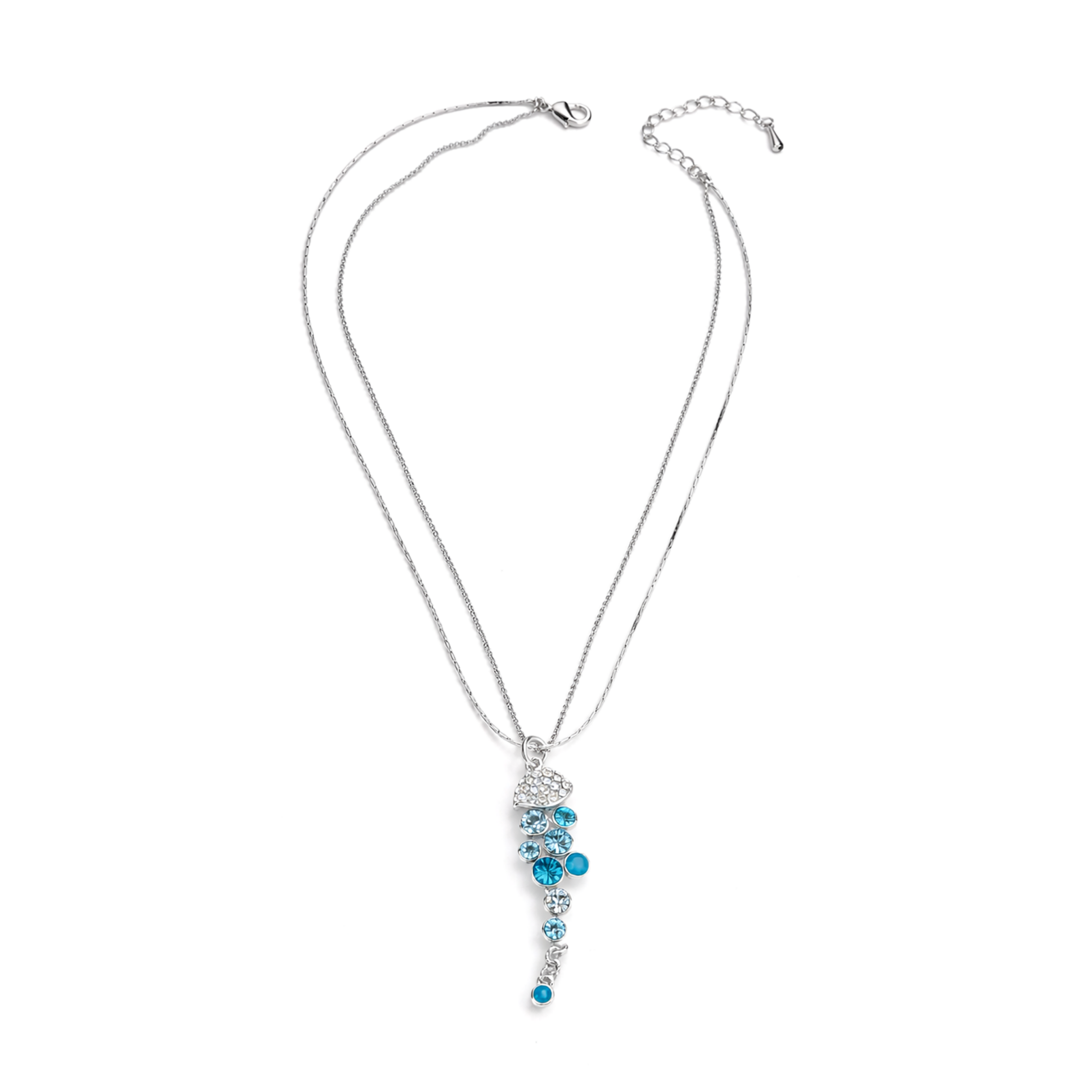 Aqua Cascade Crystal Set