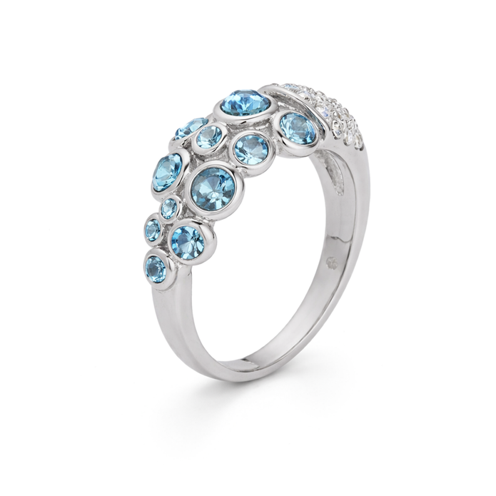 Aqua Cascade Crystal Set