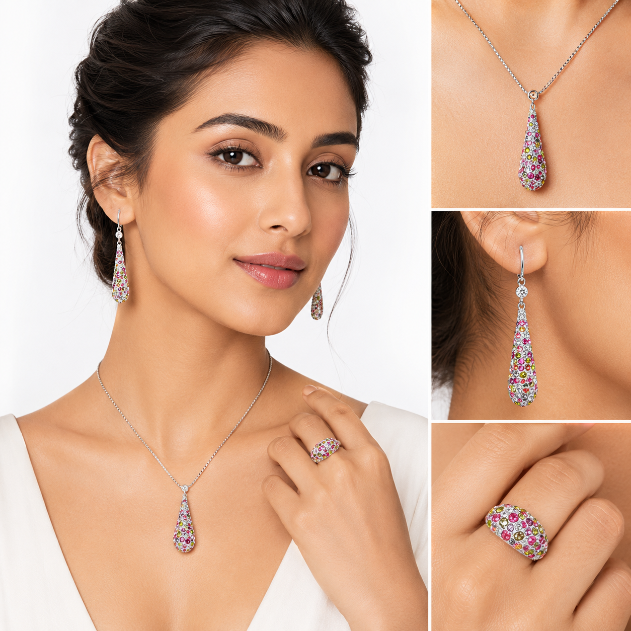 Wildflower Teardrop Set
