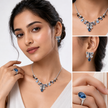 Blue Sapphire Garden Set