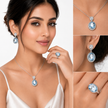Ocean Oval Halo Set