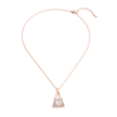 Emerald Apex Triangle Set - Silver