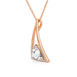 Emerald Apex Triangle Set - Silver
