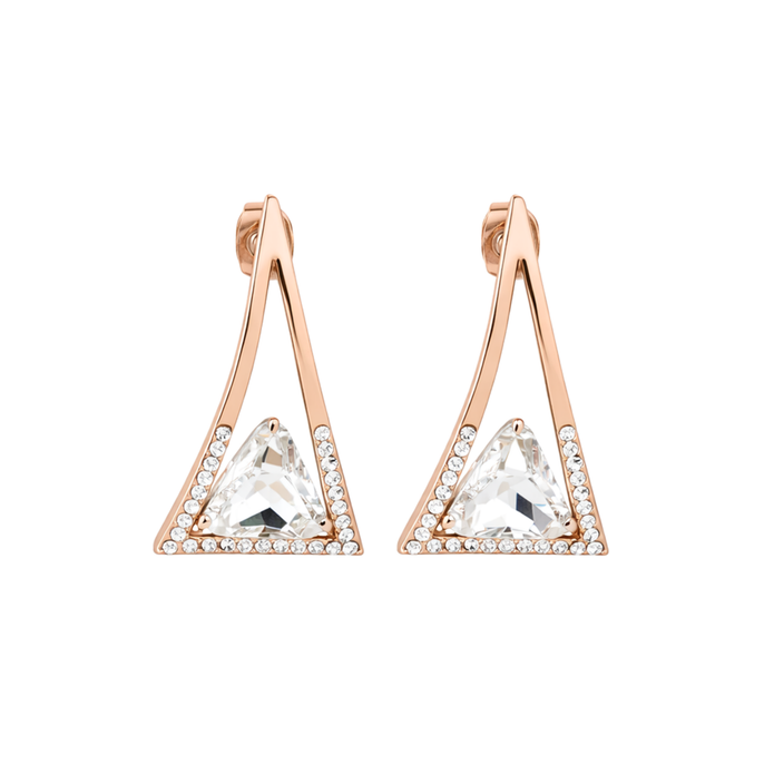 Emerald Apex Triangle Set - Silver