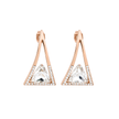 Emerald Apex Triangle Set - Silver