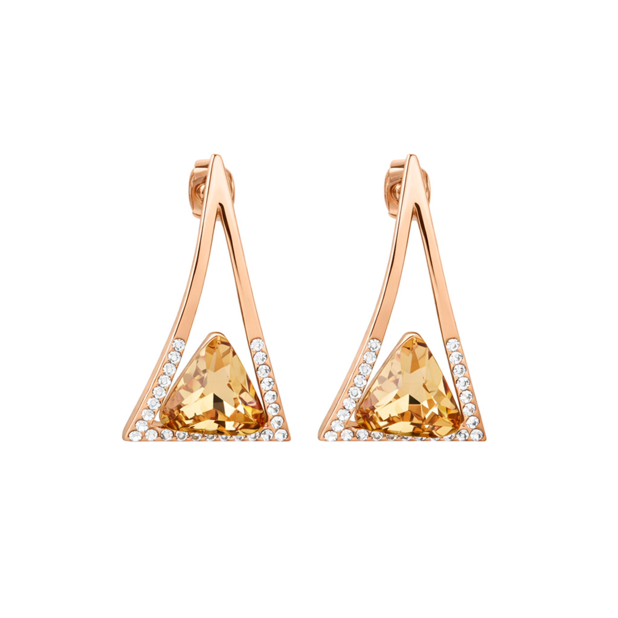 Emerald Apex Triangle Set - Rich Pink