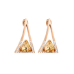 Emerald Apex Triangle Set - Rich Pink