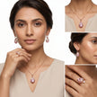 Rosewater Teardrop Set