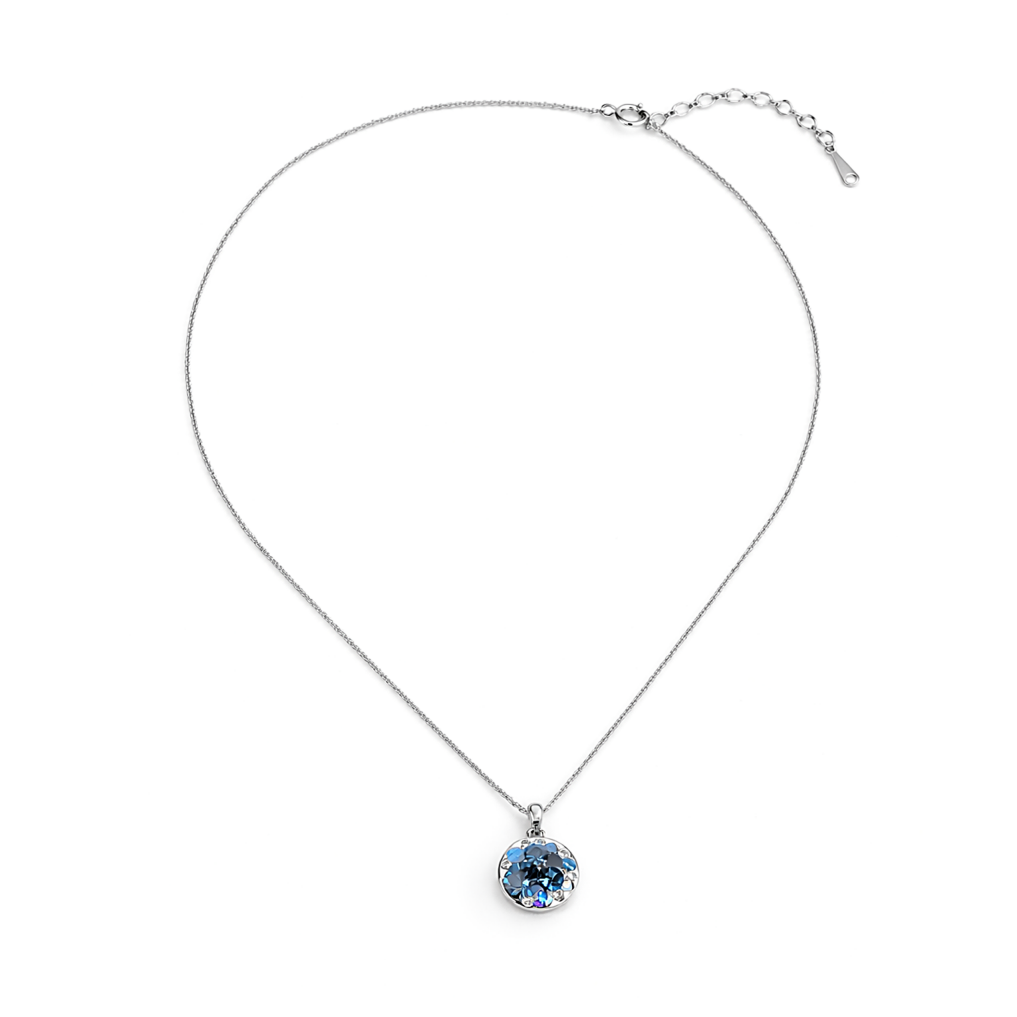 Sapphire Halo Duo Set