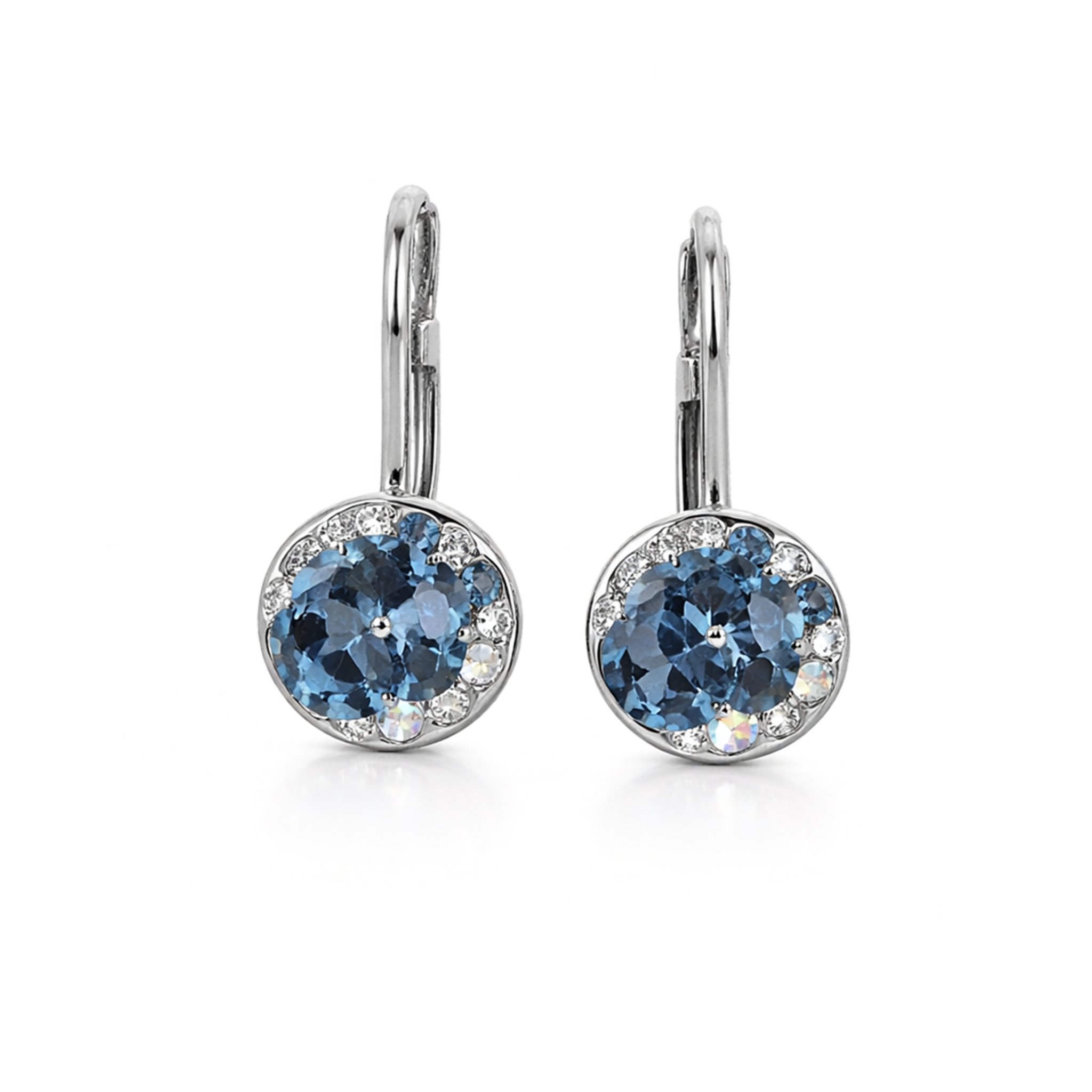 Sapphire Halo Duo Set
