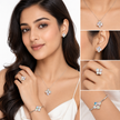 Aurora Cube Quad Set - Aquamarine Blue