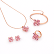 Aurora Cube Quad Set - Blush pink
