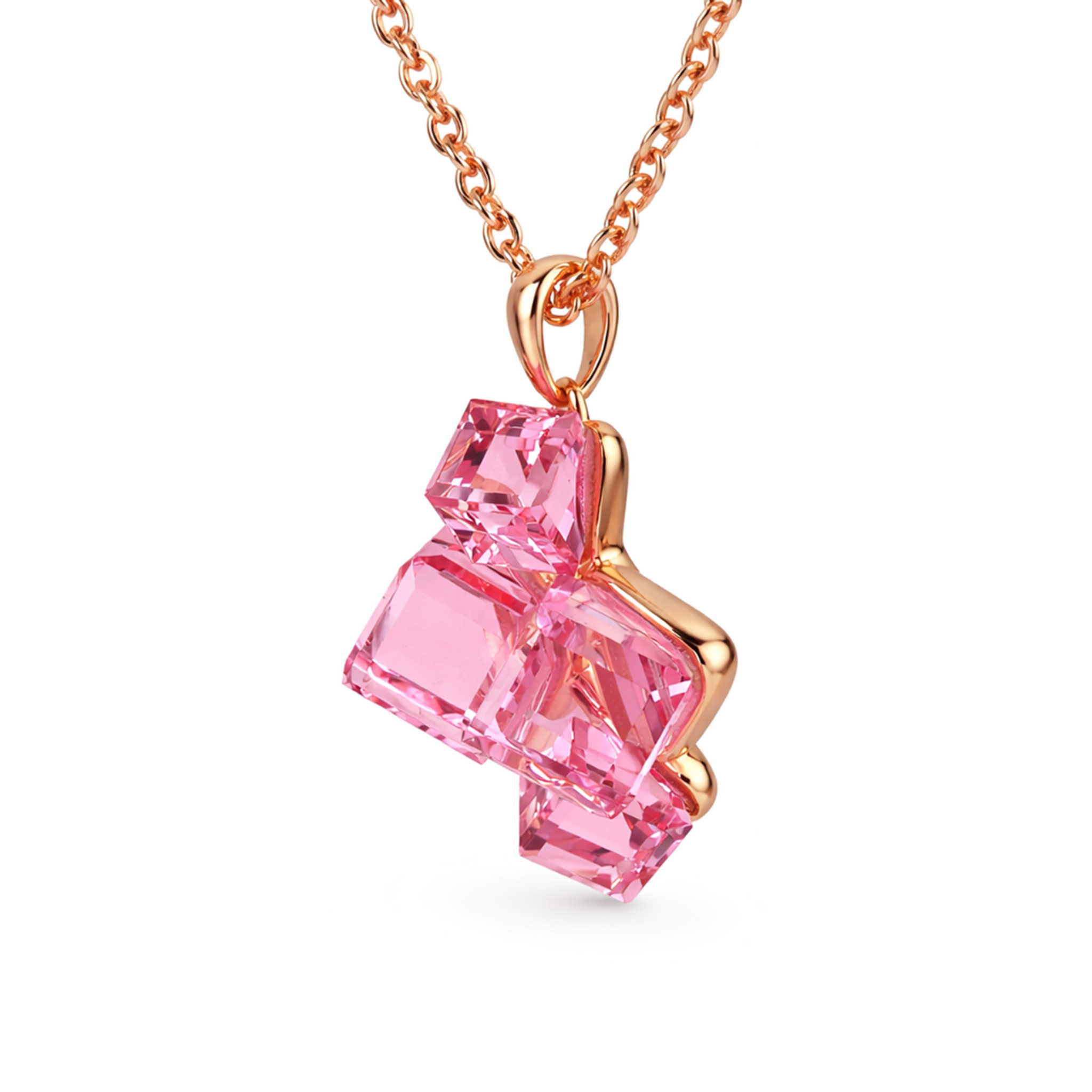 Aurora Cube Quad Set - Blush pink